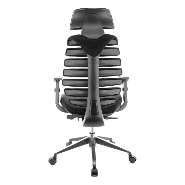 Компьютерное кресло Ergo Black (ткань чёрный)