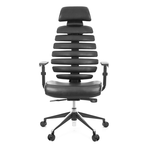 Компьютерное кресло Ergo Black (экокожа чёрный)